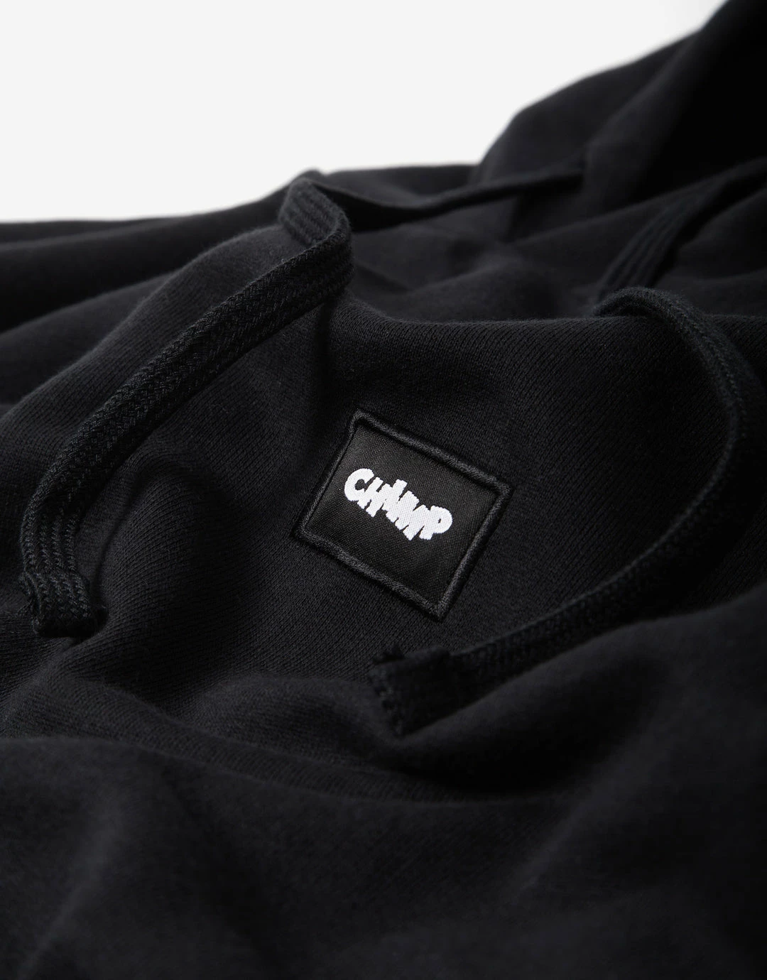 Chimp Athletic Badge Hoody - Black Clothing 2 Chimp Athletic Badge Hoody - Black Clothing