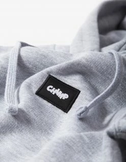 Chimp Athletic Badge Hoody - Light Oxford Grey