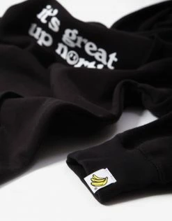 Chimp It's Great Up North Hoody - Black