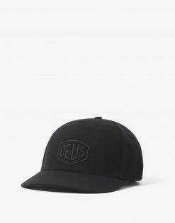 New Arrivals Deus Ex Machina Brimson Trucker Cap - Black