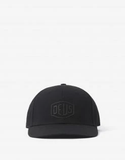 New Arrivals Deus Ex Machina Brimson Trucker Cap - Black