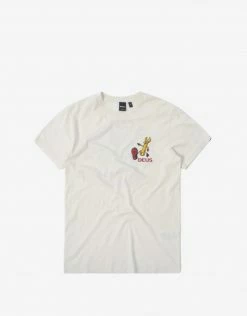 New Arrivals Deus Ex Machina City Wide T Shirt - Vintage White