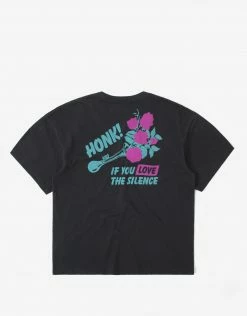 Deus Ex Machina Posy T Shirt - Phantom Black