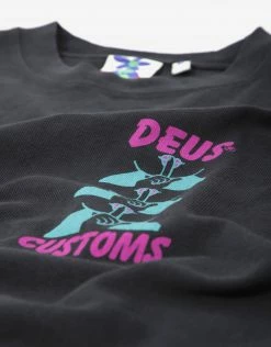 Deus Ex Machina Posy T Shirt - Phantom Black