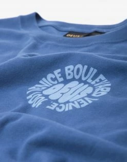 Deus Ex Machina Venice Surf T Shirt - Dusty Blue