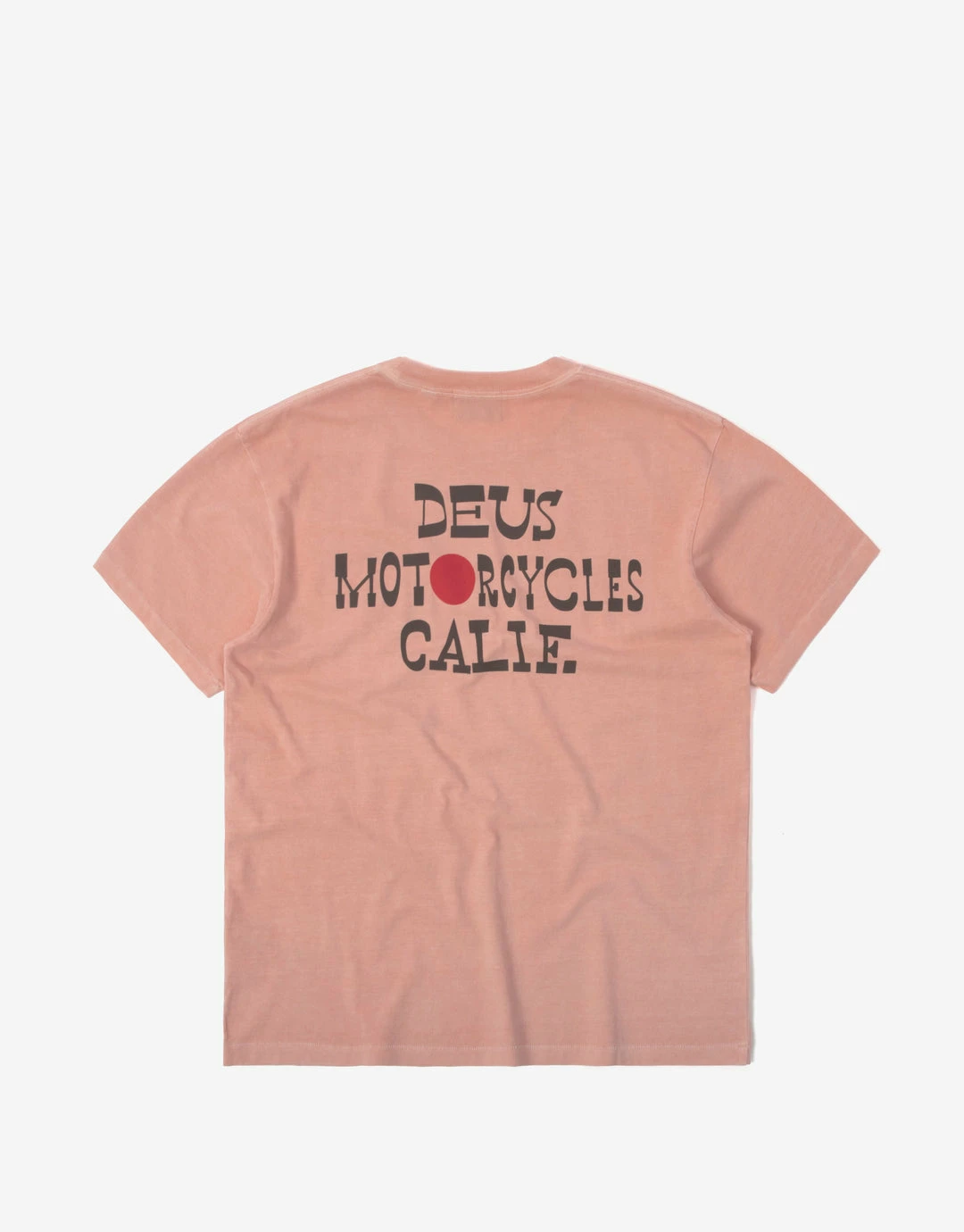 Deus Ex Machina Verlaine T Shirt - Coral Pink New Arrivals 2 Deus Ex Machina Verlaine T Shirt - Coral Pink New Arrivals