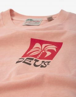 Deus Ex Machina Verlaine T Shirt - Coral Pink New Arrivals 6 Deus Ex Machina Verlaine T Shirt - Coral Pink New Arrivals