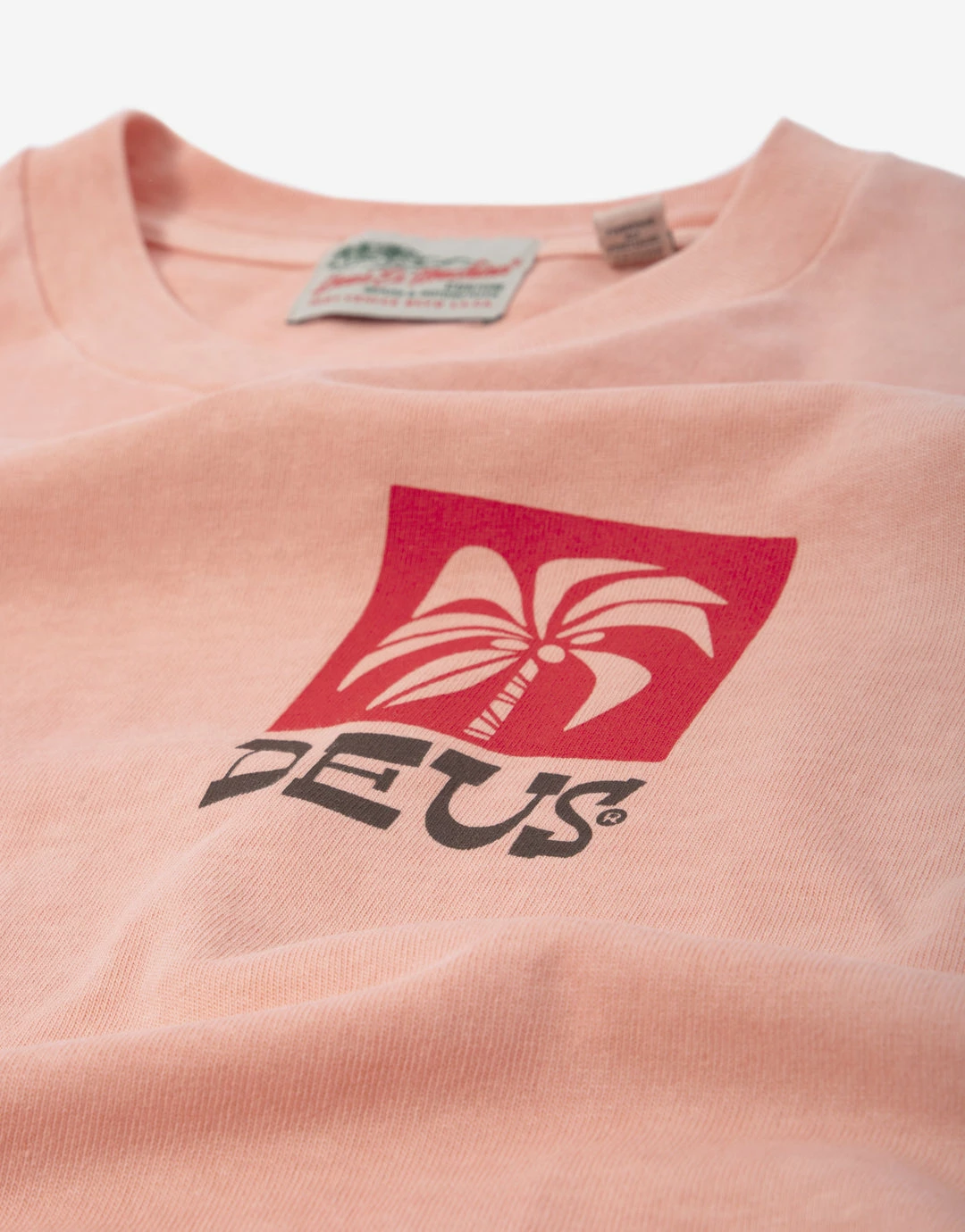 Deus Ex Machina Verlaine T Shirt - Coral Pink New Arrivals 3 Deus Ex Machina Verlaine T Shirt - Coral Pink New Arrivals
