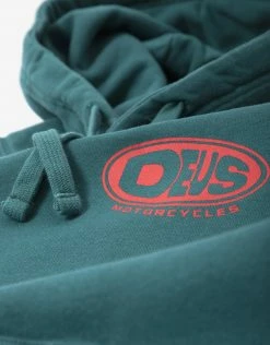 Deus Ex Machina Wobbles Hoody - Jasper Green