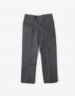 Dickies 873 Slim Straight Work Pant Trousers - Charcoal Grey