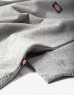 Dickies Oakport 1/4 Zip Sweatshirt - Grey Melange
