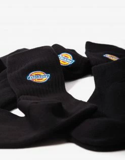 Dickies Valley Grove Socks - Black (3 Pack)