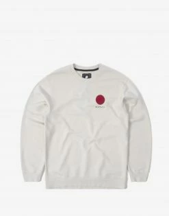 Edwin Japanese Sun Sweatshirt - Whisper White