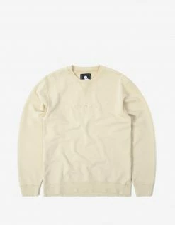 Edwin Katakana Natural Sweatshirt - Aleppo Oak Nut
