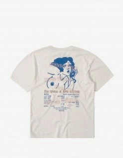 Edwin Space Of Love T Shirt - Whisper White