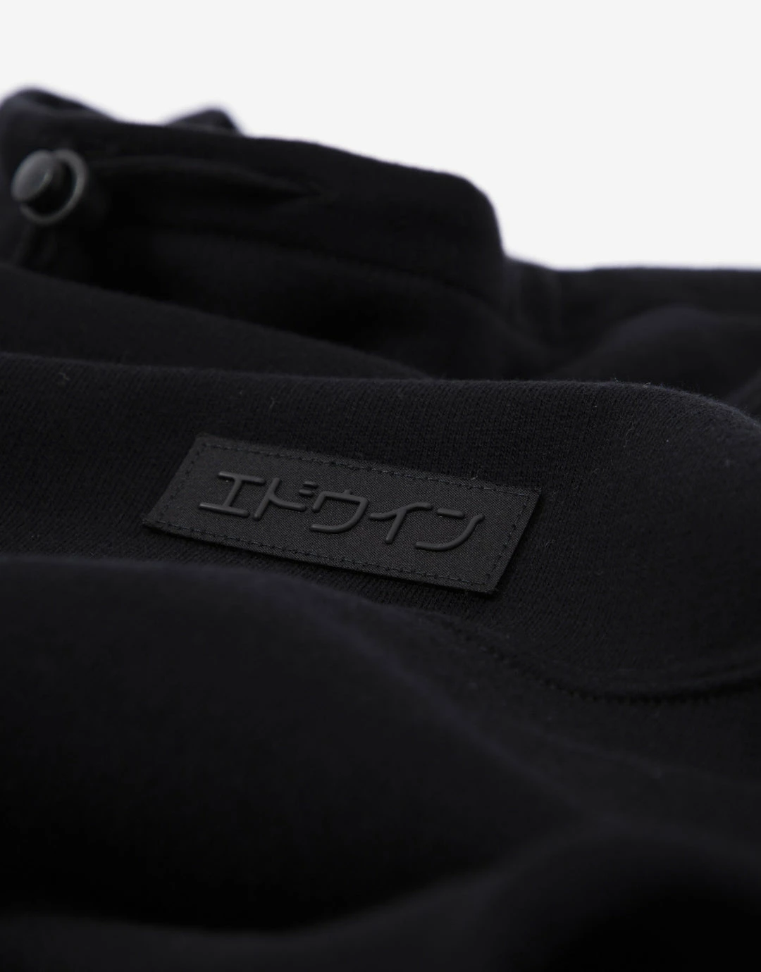 Edwin Training Pull On Sweat - Black 2 Edwin Training Pull On Sweat - Black