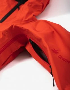 Goldwin GORE-TEX Fly Air Jacket - Vermilion Orange