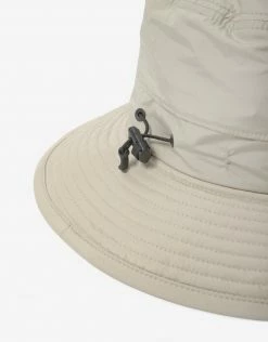 Goldwin Rip-Stop Light Hat - Light Beige X Bright Yellow