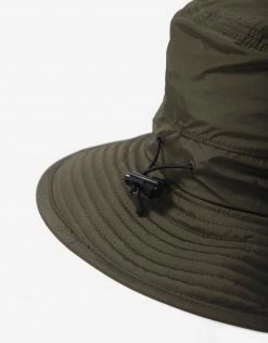 Goldwin Rip-Stop Light Hat - Mil Green X Light Beige