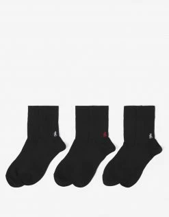 New Arrivals Gramicci Basic Crew Sock 3 Pack - B