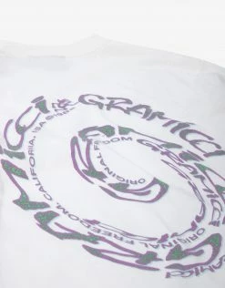 New Arrivals Gramicci Swirl Long Sleeve T Shirt - White