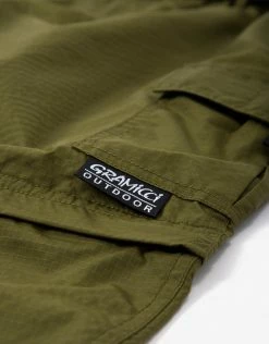 Gramicci Utility Zip Off Cargo Pants - Army Green