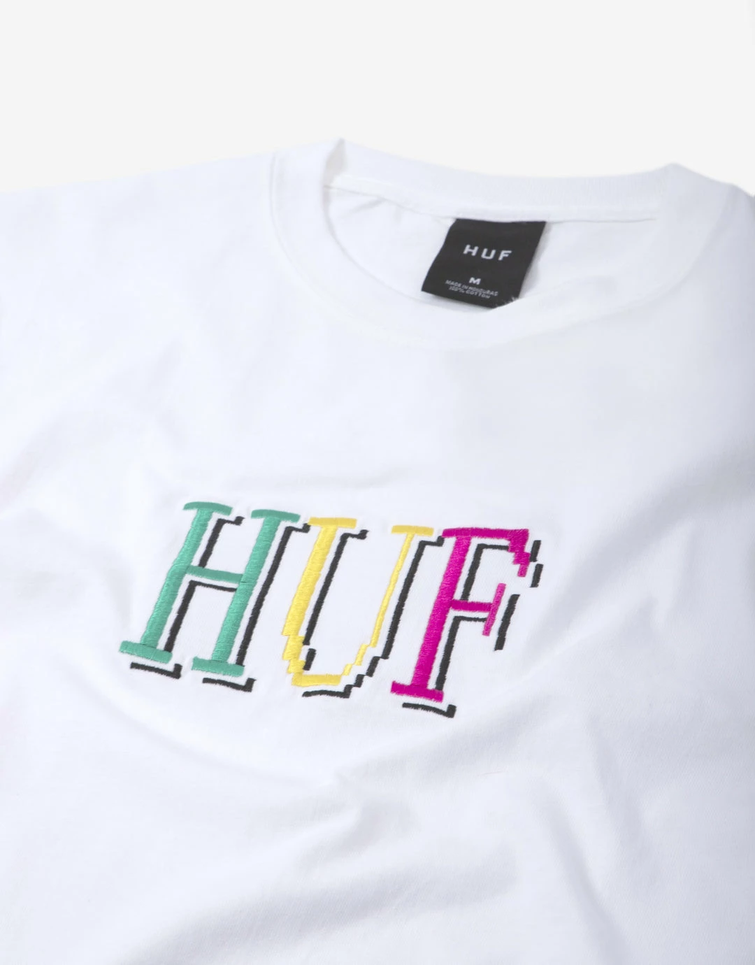 HUF 8-Bit Long Sleeve T Shirt - White 2 HUF 8-Bit Long Sleeve T Shirt - White