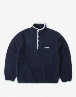 HUF Baxter Polar Fleece - Navy Blazer