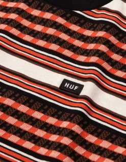 HUF Bedford Knit T Shirt - Ginger