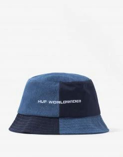 Clothing HUF Women's Block Out Bucket Hat - Blue
