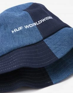 HUF Block Out Bucket Hat - Blue