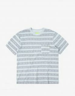 HUF Cooper Stripe Knit Top - Light Blue