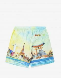 HUF Culture Easy Short - Yellow New Arrivals