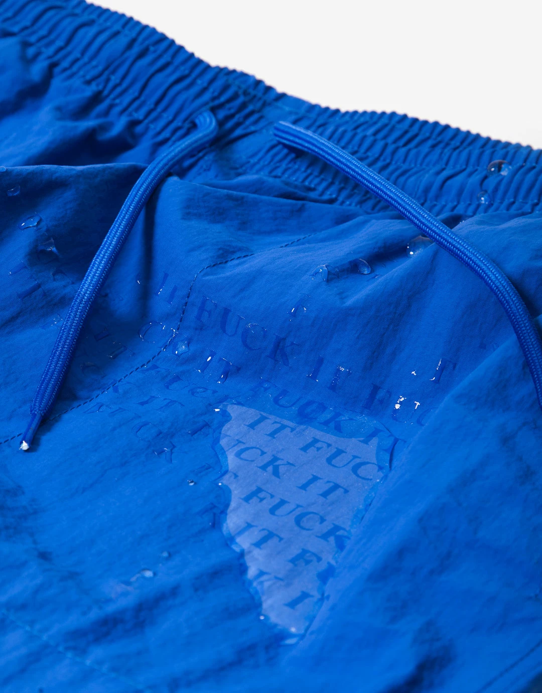 HUF DWR Fuck It Easy Short - Olympian Blue 2 HUF DWR Fuck It Easy Short - Olympian Blue