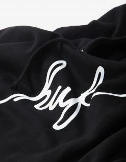 HUF Essentials Clothing HUF Demi Script Hoody - Black