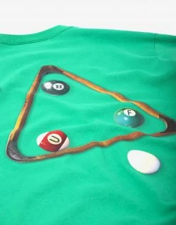 HUF Dirty Pool TT T Shirt - Kelly Green