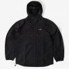 HUF Essentials Zip Standard Shell Jacket - Black