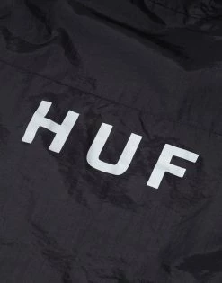HUF Essentials Zip Standard Shell Jacket - Black