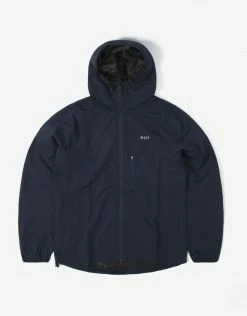 HUF Essentials Zip Standard Shell Jacket - Navy