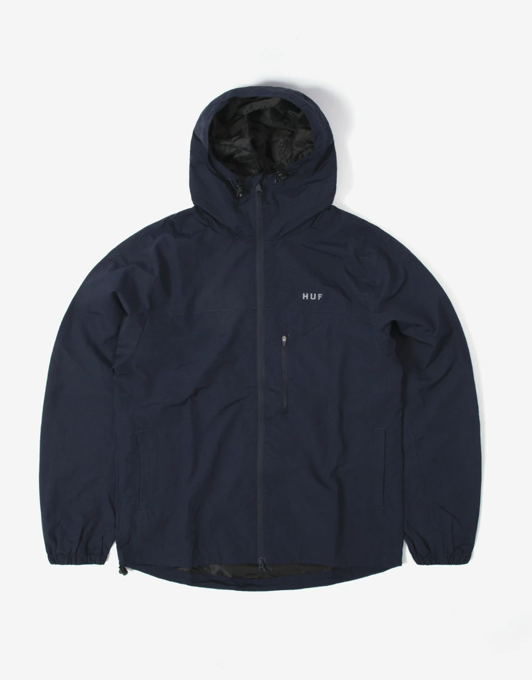 HUF Essentials Zip Standard Shell Jacket - Navy 1 HUF Essentials Zip Standard Shell Jacket - Navy