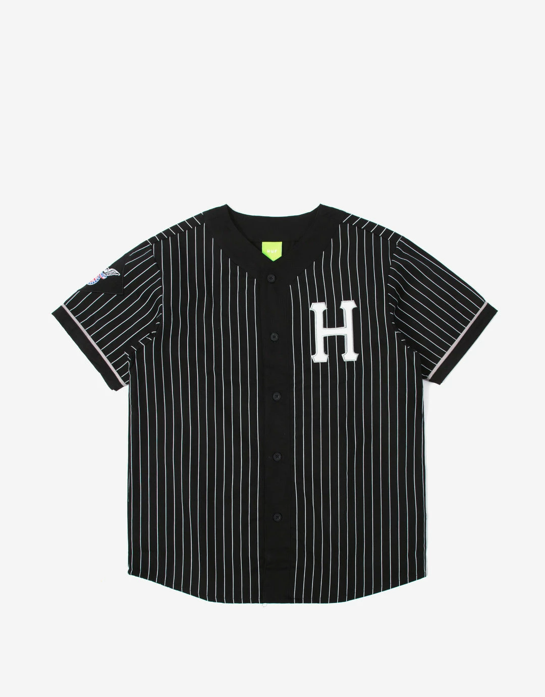 HUF Forever Baseball Jersey - Black New Arrivals 1 HUF Forever Baseball Jersey - Black New Arrivals