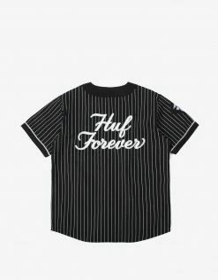 HUF Forever Baseball Jersey - Black New Arrivals