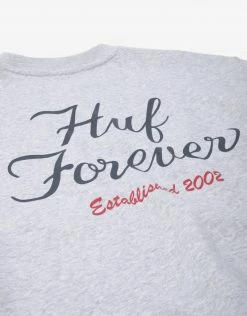 HUF Forever Sweatshirt - Athletic Heather New Arrivals