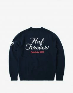 New Arrivals HUF Forever Sweatshirt - Navy