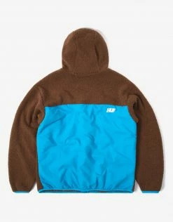 HUF Fort Point Sherpa Jacket - Dust Brown