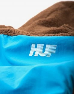 HUF Fort Point Sherpa Jacket - Dust Brown 7 HUF Fort Point Sherpa Jacket - Dust Brown