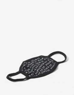 HUF Fuck It Face Mask - Black