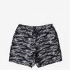 HUF Fuck It Tiger Camo Easy Shorts - Black