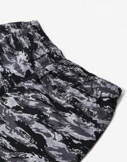 HUF Fuck It Tiger Camo Easy Shorts - Black