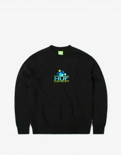 New Arrivals HUF Fun Sweatshirt - Black